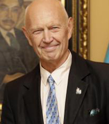 Visita del ex secretario de Estado de Asuntos Exteriores sueco Pierre Schori