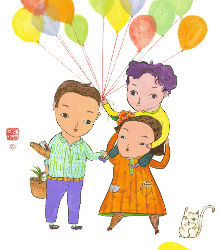 Los dibujos de Hye Young Yu alegran el Centro Cultural Coreano