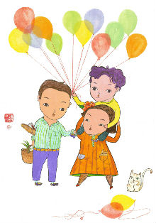 Los dibujos de Hye Young Yu alegran el Centro Cultural Coreano