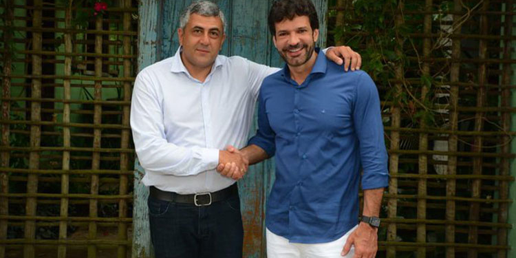 El secretario general de la OMT con el ministro de Turismo de Brasil./ Foto: Twitter
