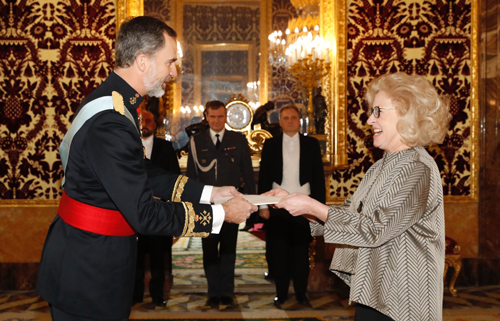 Seis embajadores presentan Credenciales, a una semana de la recepción al Cuerpo Diplomático