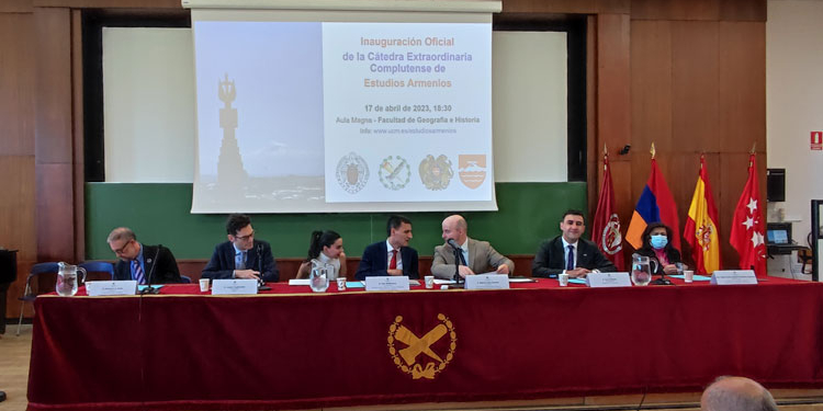 La Complutense inaugura la primera Cátedra de Estudios Armenios en España