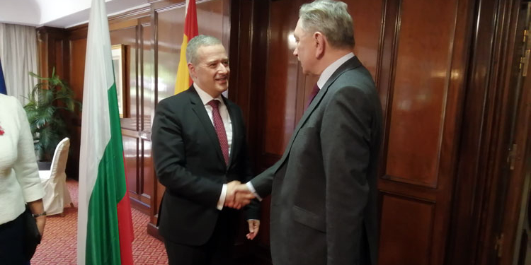 El embajador de Bulgaria resalta el crecimiento del comercio con España