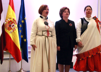 La Embajada de Letonia celebra los 101 años de independencia del país