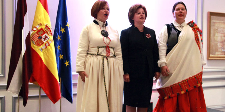 La Embajada de Letonia celebra los 101 años de independencia del país