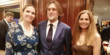 Amigos y colegas en la despedida del embajador de Andorra, Jaume Gaytán