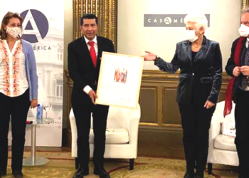 El embajador de Nicaragua, premio de Pensamiento y Ensayo Aristóteles 2020