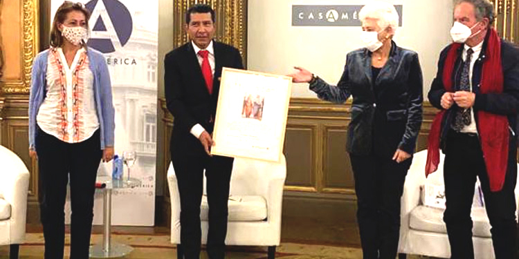 El embajador de Nicaragua, premio de Pensamiento y Ensayo Aristóteles 2020