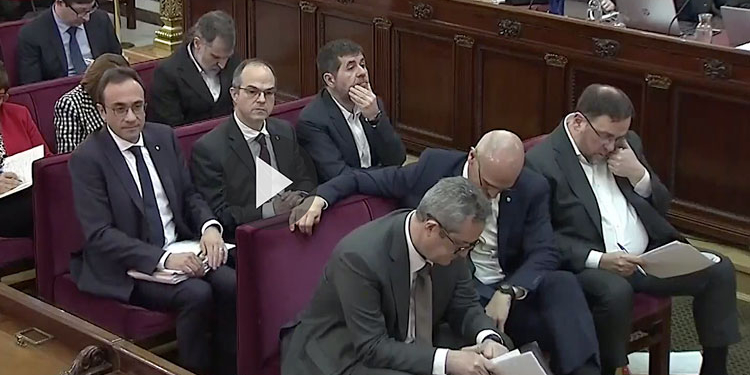 El Gobierno considera “especialmente grave” que el informe se haya conocido poco antes de que el juicio quede visto para sentencia.