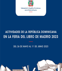 La República Dominicana está presente en la Feria del libro de Madrid