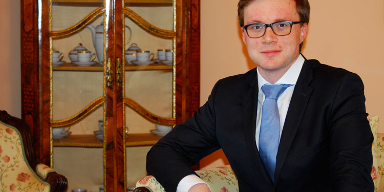 El secretario de Estado para la UE de Chequia, Aleš Chmelař.