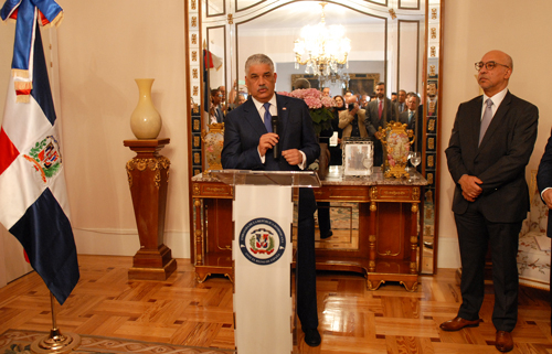 El ministro de Exteriores dominicano preside la entrega de los Premios Padre Billini