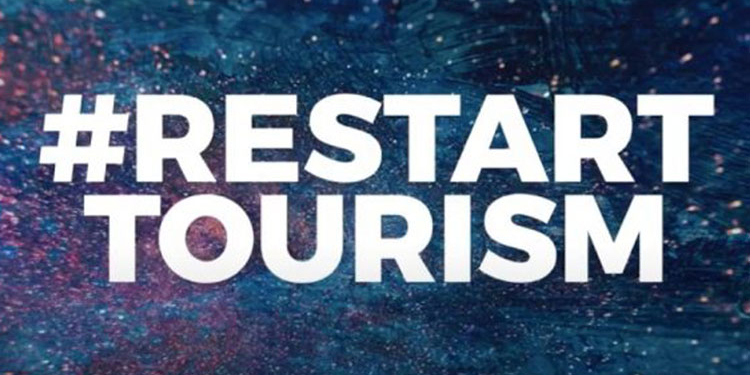 La campaña #Reiniciarelturismo se emitirá regularmente hasta el 10 de enero de 2021.