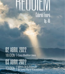 Casa Mediterráneo ofrece el ‘Requiem’ del francés Gabriel Fauré