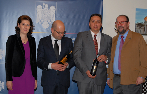 La Embajada de Rumanía promociona la calidad de sus vinos