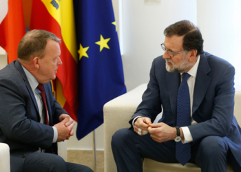 Rajoy destaca ante el primer ministro danés el compromiso de España en el Báltico