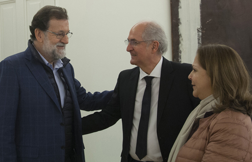 Venezuela considera un “acto inamistoso” que Rajoy reciba a Ledezma