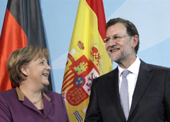 Merkel pide que la voz de España sea escuchada “con más fuerza” en Europa