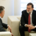 Rajoy y Santos coinciden en su preocupación por la crisis venezolana