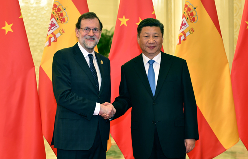Rajoy destaca que España comparte con China la visión multipolar del mundo