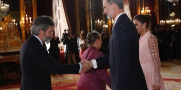 La sentencia del ‘procés’ fue la estrella en los corrillos del Palacio Real