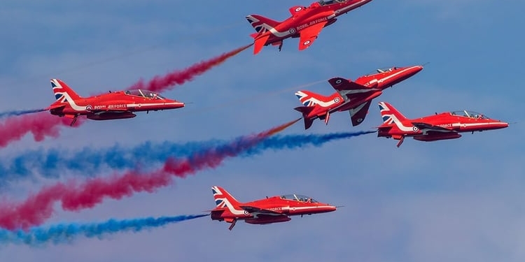 Londres prepara exhibiciones de los ’Red Arrows’ en Gibraltar y Menorca