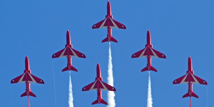 Reino Unido renuncia a que los ‘Red Arrows’ hagan una exhibición en Gibraltar