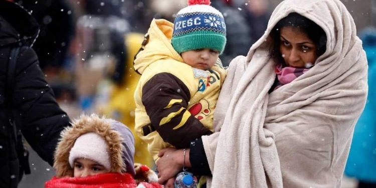 Moldavia y Polonia son dos de los países que más refugiados ucranianos han recibido.