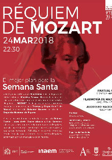 Filarmonía de Madrid presenta el ‘Réquiem’ de Mozart en el Auditorio