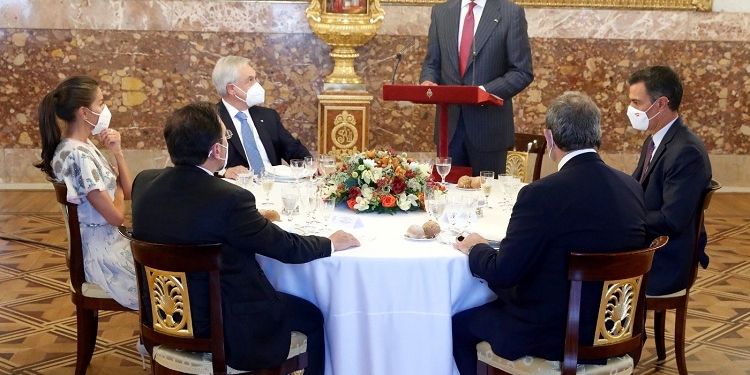 El Rey asegura a Piñera que España es un “sólido aliado” de Chile ante la UE