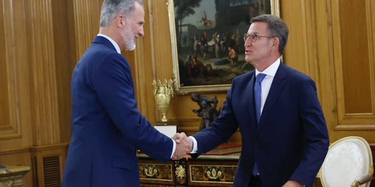El Rey propone a Feijóo como candidato a la investidura