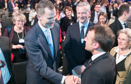 El Rey asistirá en Aquisgrán a la entrega del Premio Carlomagno a Macron