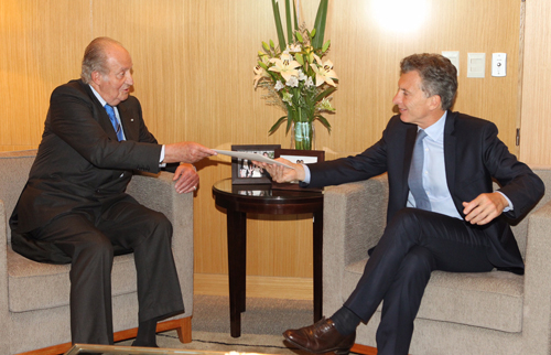 El rey Juan Carlos irá a la toma de posesión del nuevo presidente de Guatemala