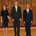 Los Reyes con el presidente de Portugal, Marcelo Rebelo de Sousa, durante su visita de estado a España en abril de 2018./ Foto: Casa de SM el Rey