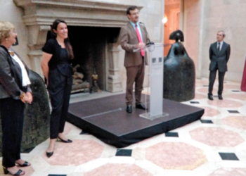 Despedida de Philippe Richou y Nathalie Kennedy en la Embajada de Francia