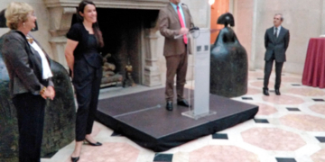 Despedida de Philippe Richou y Nathalie Kennedy en la Embajada de Francia