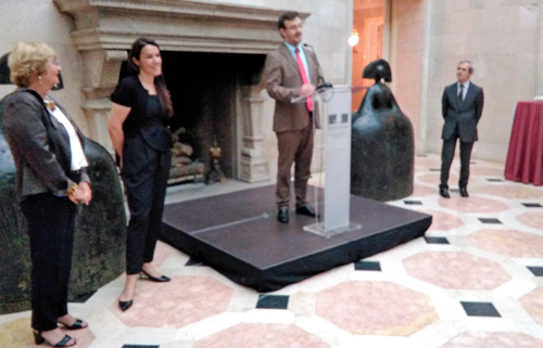 Despedida de Philippe Richou y Nathalie Kennedy en la Embajada de Francia