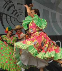 Más de 200 participantes en el Festival Ritmos de América