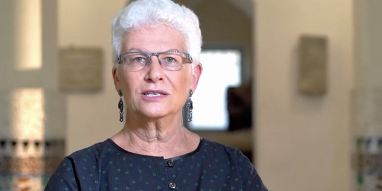 La embajadora israelí, Rodica Radian-Gordon.