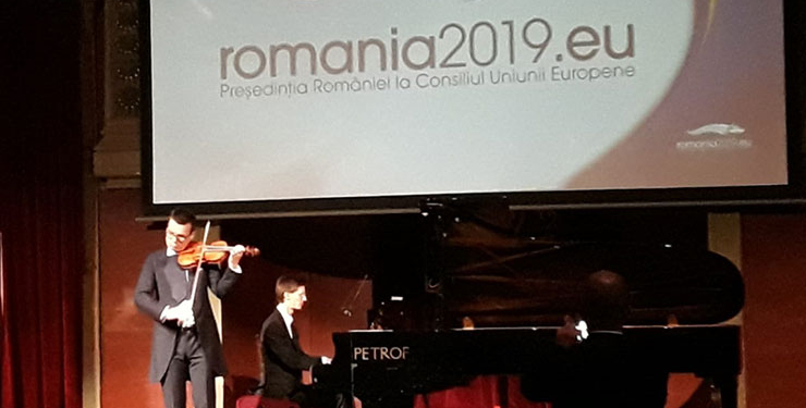 Concierto inaugural por la Presidencia de Rumanía del Consejo de la Unión Europea