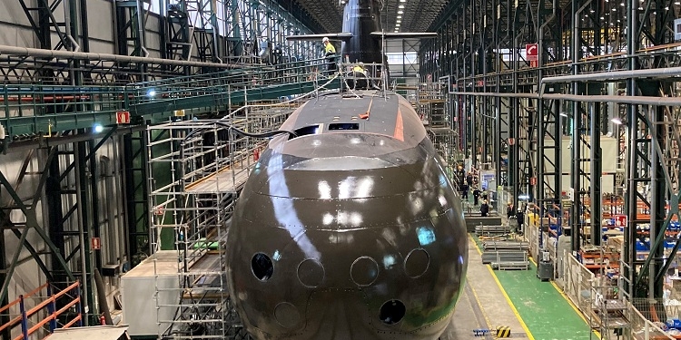 Navantia triplicó su contratación en 2022, hasta 1.700 millones de euros