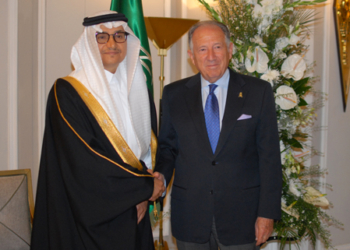 Amplia representación española en la recepción de Arabia Saudí