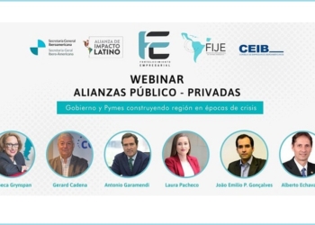 Empresarios y SEGIB piden la unión público-privada para superar la crisis del COVID-19