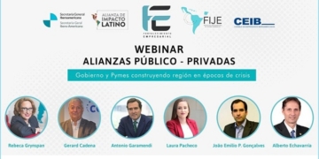 Empresarios y SEGIB piden la unión público-privada para superar la crisis del COVID-19