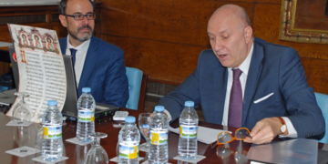 Serbia exhibe el Evangelio de Miroslav en la Universidad Complutense