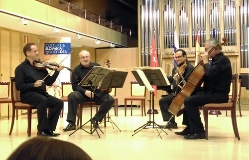 La Embajada de Eslovaquia celebra su Fiesta Nacional con un cuarteto de lujo
