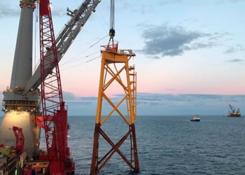 Iberdrola concluye la primera fase del parque eólico marino de Saint-Brieuc