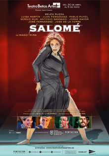 La actriz Belén Rueda interpreta ‘Salomé’ en el Teatro Bellas Artes