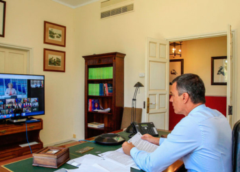 Pedro Sánchez, durante el Consejo Europeo./ Foto: Pool Moncloa