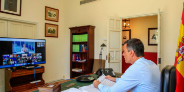 Pedro Sánchez, durante el Consejo Europeo./ Foto: Pool Moncloa